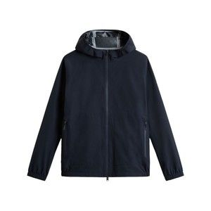 Woolrich Midnight Blue Giacca Pacific With Drawstring Hood - NWT